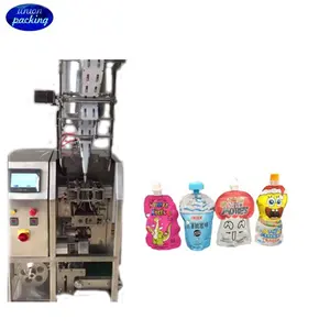 guangzhou pillow fruit vinegar beverage CE certificate Sachet Liquid Gel Fruit Jelly honey Irregular Shaped Bag Packing Machine kamagra oral jelly 100mg