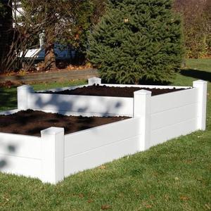 Прямые продажи с фабрики приподнятая садовая кровать индивидуального размера поднятая кровать для собак белого цвета пластиковая кровать для щенков - Product Image 6