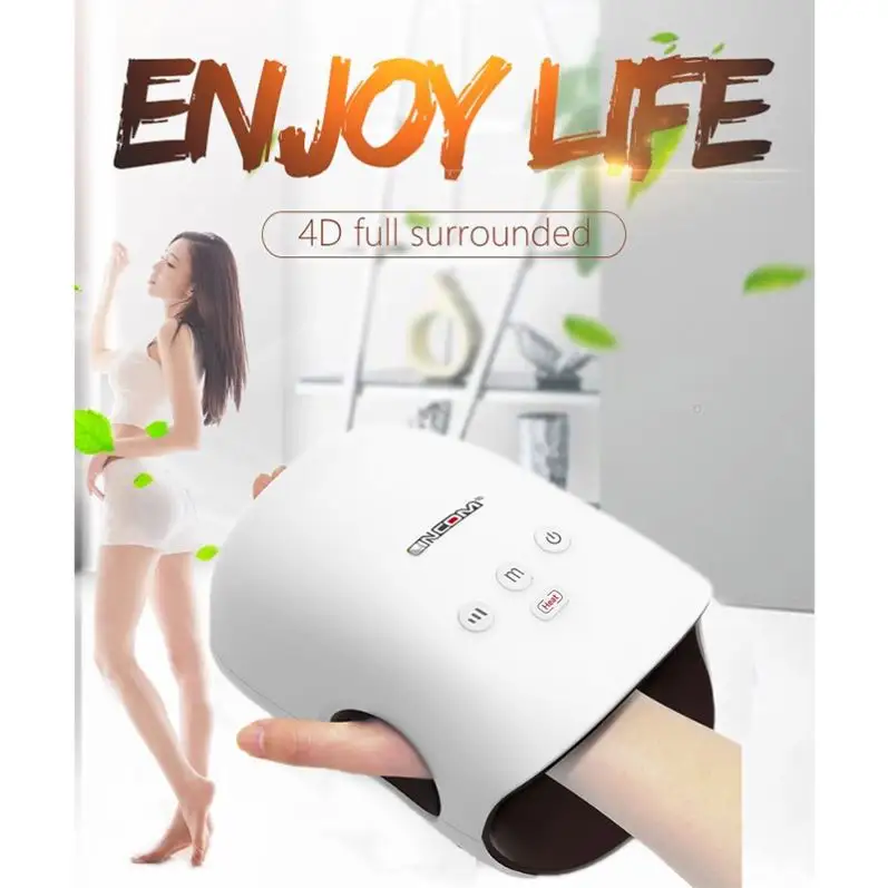 Electric Massage With Air Palm Heat Machine Tool Pressure Accupressure Wireless Device Electronic Mini Korea Home Hand Massager