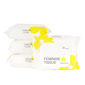 Lingettes hygiéniques féminines naturelles pour lavage Vaginal, lingettes jetables pour l'hygiène personnelle - Product Image 5