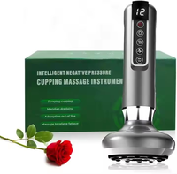 Masseur intelligent pour thérapie par ventouses et Gua Sha, appareil électrique portatif avec ventouses en silicone