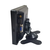 Moniteur d'ordinateur couleur TFT LCD HD 7 pouces en gros, résolution 1024*600, ports HD-MI AV VGA