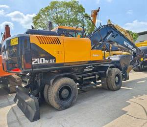 Escavatore Gommato Usato Originale Hyundai Coreano 210W-9T, R60 <span class=keywords><strong>150</strong></span>-9, R150W-9, R210W, 220LC, Macchinari per Costruzioni e Movimento Terra - Product Image 1