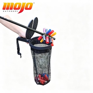 MOJO Outdoors Hull <span class=keywords><strong>Sacker</strong></span>, panier léger pour coquilles, conteneur en maille portable pour coquilles usagées, idéal pour les terrains de tir et la chasse - Product Image 4