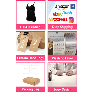 Débardeurs d'allaitement Yinkaiya sans couture très extensibles avec logo personnalisé et bouton supérieur, col en V long pour femmes enceintes - Vente en gros - Product Image 6