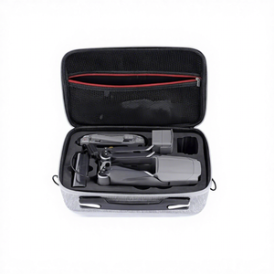 Sac de batterie pour drone, modèle SJ-EVA03, gris/noir, résistant aux chocs et à l'eau, conçu en usine, marque OEM, origine Shenzhen, pour <span class=keywords><strong>Mavic</strong></span> <span class=keywords><strong>Pro</strong></span> - Product Image 1