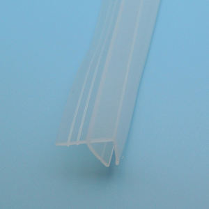 Tira <span class=keywords><strong>de</strong></span> sellado impermeable <span class=keywords><strong>de</strong></span> goma <span class=keywords><strong>de</strong></span> silicona para ventana <span class=keywords><strong>de</strong></span> puerta <span class=keywords><strong>de</strong></span> vidrio corrediza <span class=keywords><strong>de</strong></span> perfil F dilatado transparente - Product Image 5