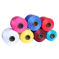 Haute qualité imitation nylon 75/36/2 haute ténacité extensible 100% fil de polyester