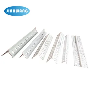Kualitas Tinggi PVC Fleksibel Drywall Sudut Eksternal Manik Putih PVC Plesteran Sudut Manik untuk Papan Gipsum