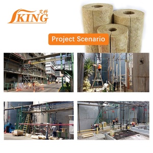 Tubo ISOKING in lana di <span class=keywords><strong>roccia</strong></span> di grandi dimensioni per l'isolamento di tubazioni industriali - Product Image 6