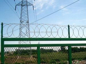 Chất lượng cao nhúng nóng mạ kẽm chống leo lên Hàn concertina lưỡi dao cạo dây hàng rào - Product Image 5