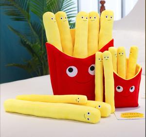 Cuscino Creativo a Forma di Patatine Fritte LK Yummy, Decorazione Festiva, Cuscino per Divano, Regalo di Compleanno - Product Image 4