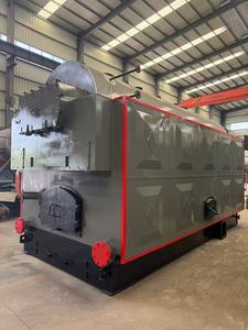 Chaudière à vapeur industrielle DZH à <span class=keywords><strong>granulés</strong></span> de biomasse, chaudière à vapeur à tubes de feu <span class=keywords><strong>bois</strong></span>/charbon, 0,5-6 tonnes/h, chaudière à vapeur horizontale - Product Image 3