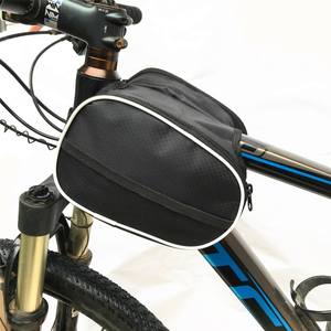 Sac de cadre de vélo, sac de tube supérieur pour VTT, sac de vélo portable pour le cyclisme en extérieur, capacité de rangement 0,0033L - Product Image 5