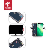 Écran LCD FLYCDI pour iPhone 11 12 13 14 Pro Max, remplacement du numériseur tactile pour iPhone X Xr Xs Se 6 7 8 Plus, écran LCD