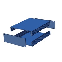 Extrusion d'aluminium anodisé du fabricant 78x26 pour boîtiers Lifepo4 Amplificateur Boîte de jonction Boîtiers d'instruments électroniques