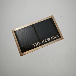 Plaques nominatives personnalisées en acier inoxydable gravées |   Feuilles vierges en aluminium pour la sublimation, pour le marquage de codes <span class=keywords><strong>VIN</strong></span> et de codes QR, Canada personnalisé - Product Image 2