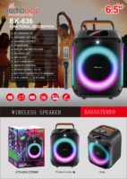 Enceinte Cube Simple 6 Pouces 30W pour Karaoké avec Micro Sans Fil, Bluetooth, TWS, Écran, USB, TF, FM, Télécommande – Idéale pour Fêtes à Domicile, Fêtes de Famille, Cadeau