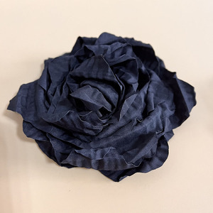 Tessuto rosa fiori fatti a mano imitazione fiori vari colori abbigliamento scarpe per capelli fai da te infiorescenza accessori - Product Image 5