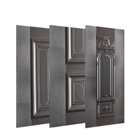 Nouveau design de porte en métal embouti en acier tôle de porte en fer peau de porte pour portail