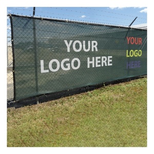 Tùy chỉnh hàng rào Màn hình logo, Tòa Án vải biểu ngữ, sân tennis gió Màn hình quần vợt kính chắn gió - Product Image 5