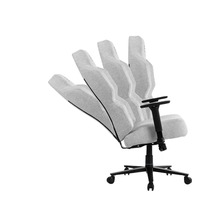 Chaise de jeu ergonomique de haute qualité tissu respirant confortable bureau à domicile PC chaise d'ordinateur Massage à hauteur de dossier haut