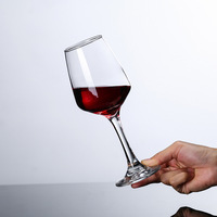 Nouvelle Promotion Verre à Vin Rouge Épaissi Modèle 630234 Capacité 301-450ml Design Simple Bar KTV Restaurant Personnalisable
