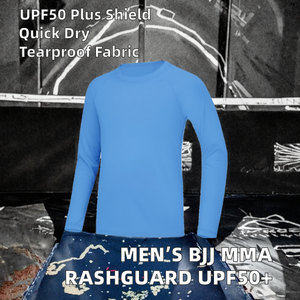 Camiseta de Compresión de Manga Larga para Niños, Secado Rápido, UPF50+, Impermeable, Antidesgarro, para Artes Marciales Mixtas (No-Gi) y Sparring - Product Image 2