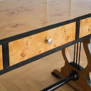 Moderne Retro Massief Houten Kaptafel Amerikaanse Antieke Franse Muur Entree Slaapkamer Tafel Met Tumor Huid Make-Up Ijdelheden - Product Image 5