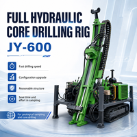 Vente directe usine – Foreuse carottière diesel sur chenilles de 600 m avec système entièrement hydraulique, 4500 kg, garantie 1 an, Shandong