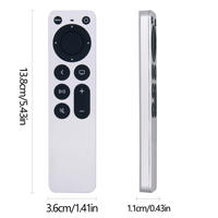 Télécommandes universelles de remplacement les plus récentes pour tous les appareils Apple TV, programmation infrarouge pour fonction de contrôle mobile RCU002