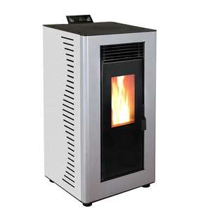 Four à granulés en acier laminé à froid direct d'usine Brûleur à granulés de 8.8 kW intérieur et extérieur disponible - Product Image 2