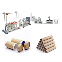 Nouvelles Idées 2026 Machine à bobiner à deux têtes multi-couteaux pour tubes en carton, avec support technique vidéo, pour la fabrication de tubes en papier