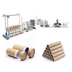 Nuevas Ideas 2025 Máquina Bobinadora de Dos Cabezales y Múltiples Cuchillas para Fabricar Tubos de Papel con Soporte Técnico por Video - Product Image 1