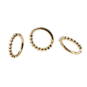 2025 Novos Produtos 14K Anéis De Ouro Anel De Ouro 14k De Alta Qualidade Anel De Segmento De Ouro Sólido 14K - Product Image 3