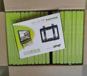 Supporto <span class=keywords><strong>TV</strong></span> Universale B27 <span class=keywords><strong>per</strong></span> Montaggio a Parete, Staffa in Acciaio a <span class=keywords><strong>Distanza</strong></span> Fissa dalla Parete, Confezionato in Scatole <span class=keywords><strong>per</strong></span> Tutte le Dimensioni di Schermo, Supporti e Carrelli <span class=keywords><strong>per</strong></span> <span class=keywords><strong>TV</strong></span> - Product Image 1