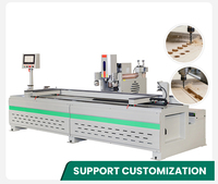 Machine de perçage CNC pour panneaux de porte et trous latéraux avec moteur de broche de 2,2 kW, routeur à bois haute vitesse pour la fabrication de meubles