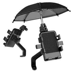 NOUVEAU Support de téléphone pour vélo électrique à 360 degrés avec pare-soleil, imperméable, pour la navigation - Product Image 1