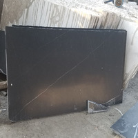 Carreaux de revêtement en marbre Nero Marquina noir mat