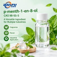 P-Menth-1-en-8-ol CAS 98-55-5 |   Alpha-Terpineol Ingrédient de Haute Pureté pour Arômes et Parfums, Utilisation Cosmétique, Détergente et Industrielle
