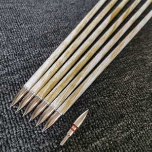 Flèches en carbone de haute qualité 6,2 mm ID 32 pouces, rectitude ±0,003 pouces, plumes de dinde, spine 300-600, pour <span class=keywords><strong>arc</strong></span> recurve de chasse - Product Image 5