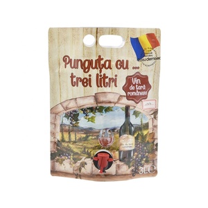 Embalaje de alimentos bolsa de papel de aluminio para embalaje de <span class=keywords><strong>vino</strong></span> de embalaje con <span class=keywords><strong>grifo</strong></span> válvula - Product Image 2