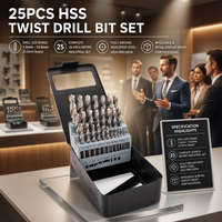 Forets hélicoïdaux droits HSS M2 M35 Cobalt entièrement affûtés, de haute qualité, directement d'usine, pour perçage rapide de l'acier inoxydable et des métaux, OEM