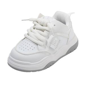รองเท้ากีฬาเด็กฤดูใบไม้ผลิและฤดูใบไม้ร่วง รองเท้าทรง Dad Shoes สำหรับเด็กผู้ชาย รองเท้าสีขาวสำหรับเด็กผู้หญิง พื้นรองเท้านุ่ม น้ำหนักเบา เหมาะสำหรับเด็กเล็ก สวมใส่สบายทุกโอกาส - Product Image 6