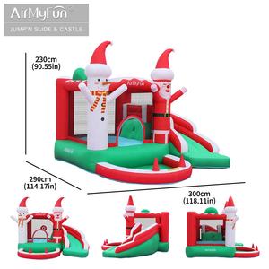 AirMyFun, gorila inflable <span class=keywords><strong>de</strong></span> Navidad, Castillo hinchable <span class=keywords><strong>de</strong></span> Papá Noel para niños, casa inflable <span class=keywords><strong>de</strong></span> Interior para fiesta <span class=keywords><strong>de</strong></span> Navidad - Product Image 4