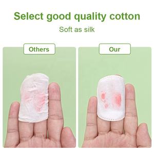 Dischetti di cotone 100 pezzi con tampone di cotone usa e getta PEbag - Product Image 4