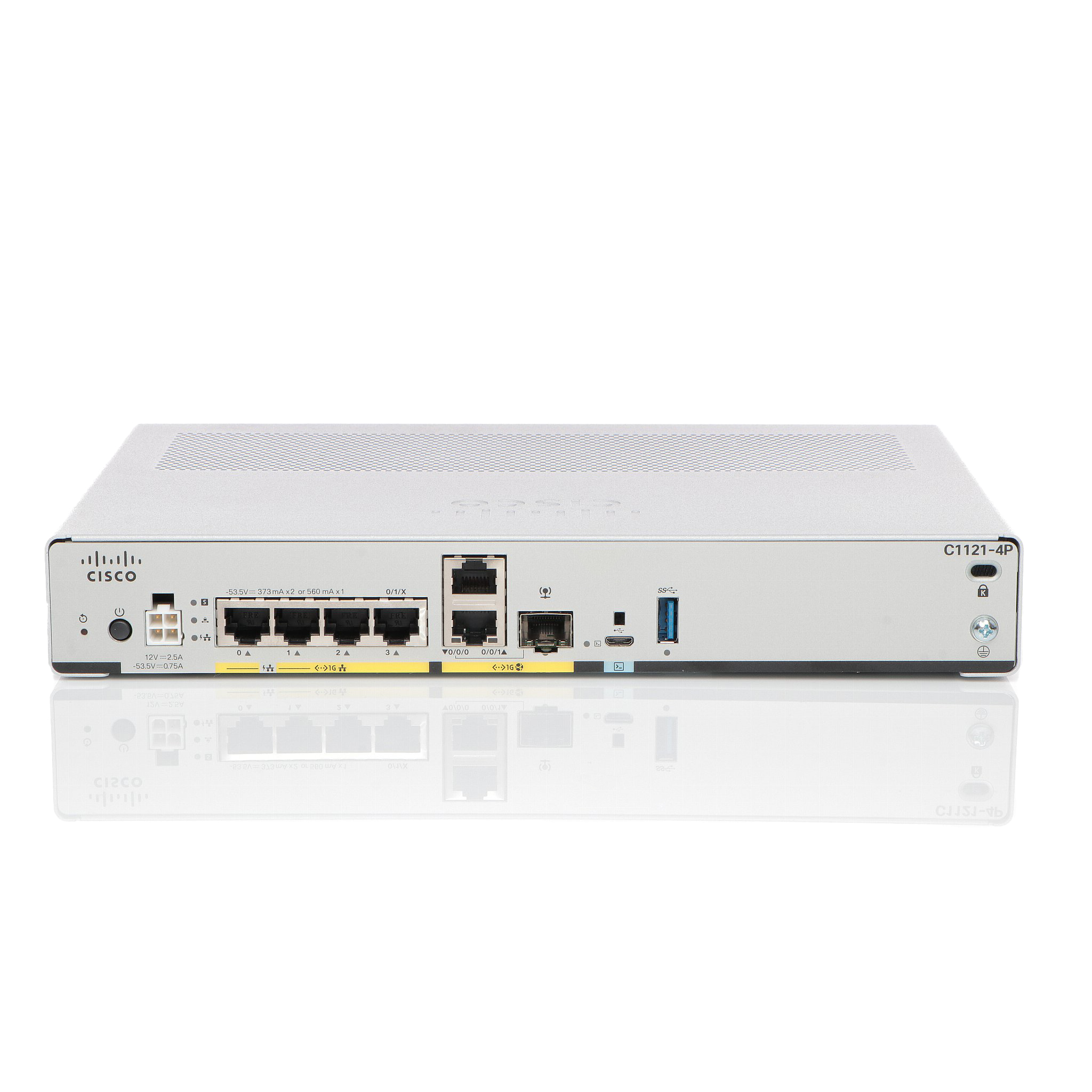 CISCO C1121-4P ISR 1100 Router - 4P Dual GE SFP Enterprise Solution