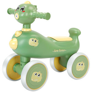 دراجة التوازن للركوب من البلاستيك الصديقةمع الموسيقى والضوء للأطفال ، 4 عجلات ، للأطفال - Product Image 2