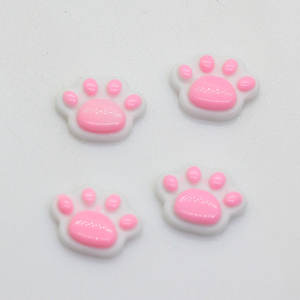 อุ้งเท้าหมีน้อย100ชิ้น,เรซิ่นหลังแบนน่ารักมากสำหรับประดับผม - Product Image 3