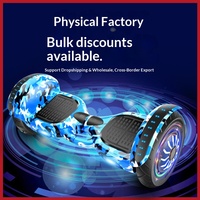 Nouvelle trottinette électrique auto-équilibrante 7 pouces pour enfants, adolescents et adultes, 2 roues, détection de mouvement intelligente, capacité max. 70 kg